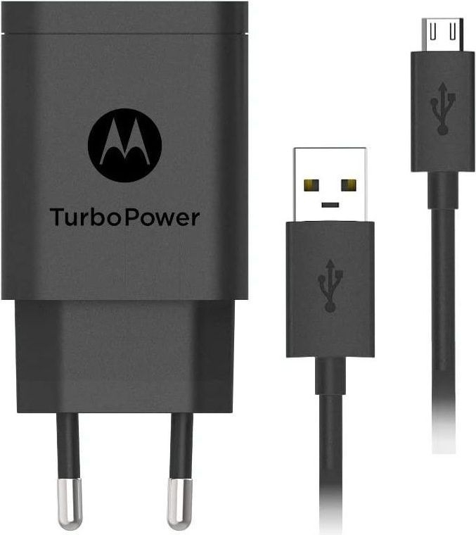 ᐅ Motorola snellader 15W Zwart Micro-USB - 100CM - | Eenvoudig bij Opladers.nl