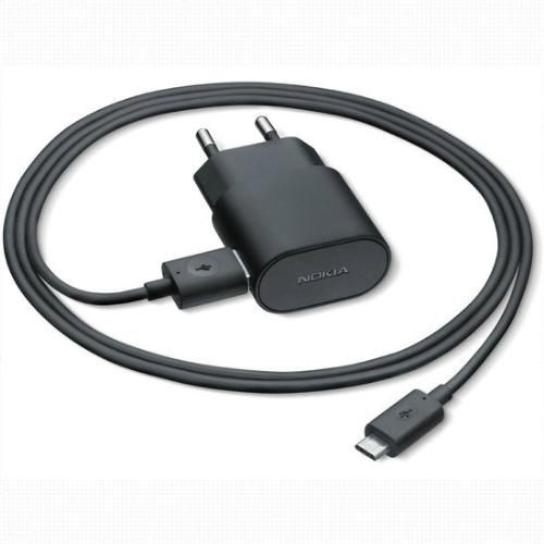 ᐅ • Nokia Micro-USB 1 Ampere - Origineel - Zwart |