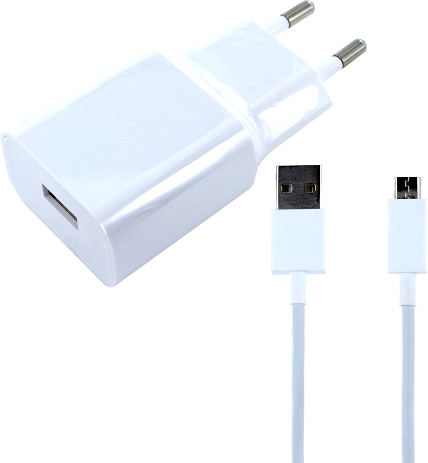 ᐅ • Oplader Xiaomi - Micro-USB - Ampere - 80CM - - Wit | Eenvoudig bij Opladers.nl