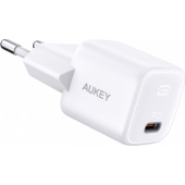 Aukey Power Delivery mini Adapter - USB-C - 20W - Wit