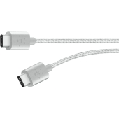 Belkin Premium USB-C naar USB-C Kabel - Zilver - 1.8 Meter
