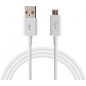 Datakabel Micro-USB voor One Plus 100 CM - Wit