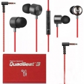 LG QuadBeat 3 Headset - Zwart/Rood