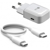 Oplader LG USB-C 3.0 Ampere - Origineel - Wit