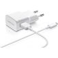 Oplader Samsung Micro-USB 1 Ampere 100 CM - Origineel - Wit