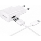 Oplader Samsung USB-C 2 Ampere 120 CM - Origineel - Wit