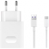 Snellader Huawei USB-C 4.5 Ampere 100 CM - Origineel - Wit