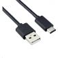 Universele USB-C kabel - Zwart - 0.25 Meter